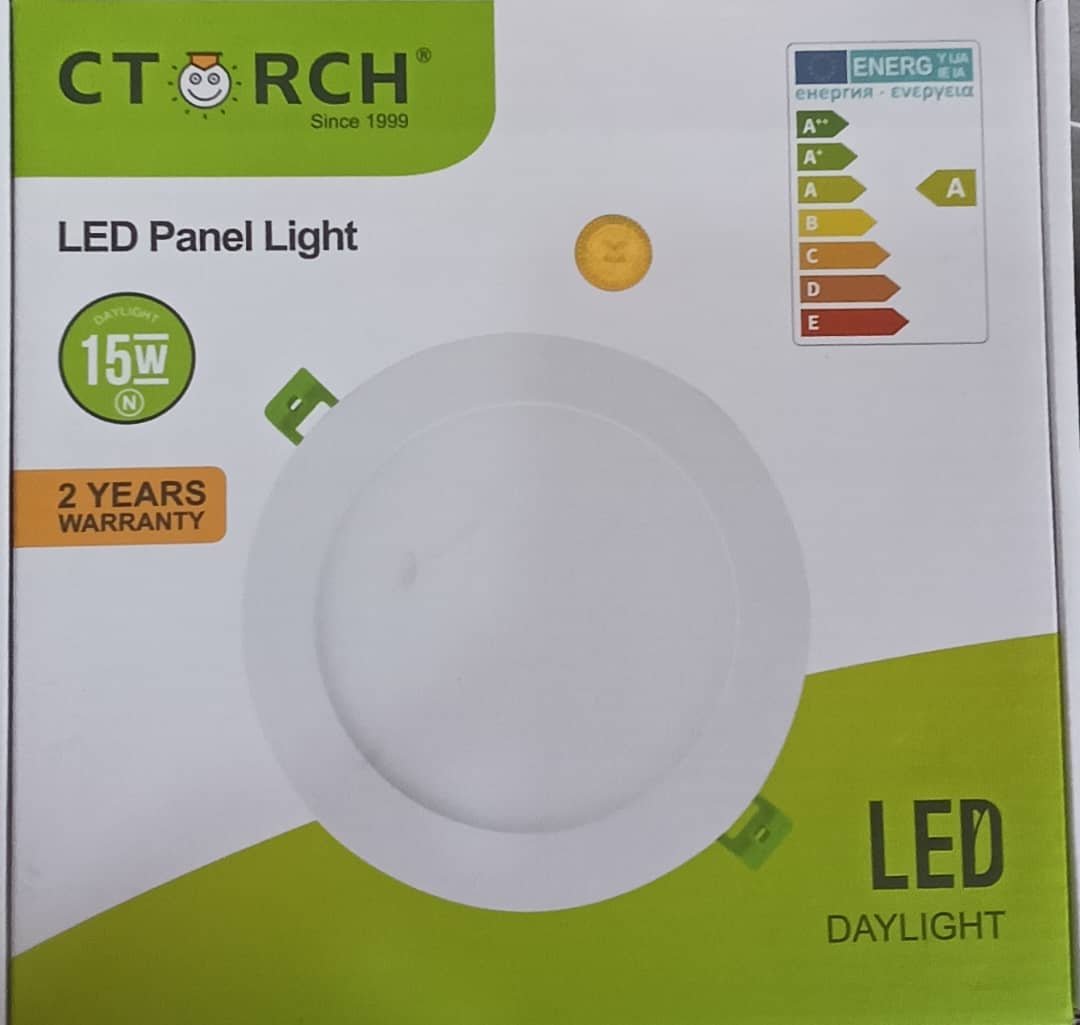 Panel Light 15W Round